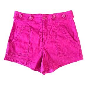 MAEVE by Anthropologie Colette Sailor Shorts Womens 6 Pink Purple Short Women